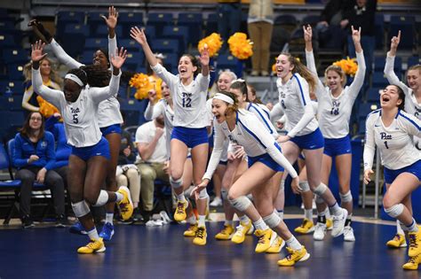 The official attendance of 19,598 marked the most fans for an NCAA women&x27;s indoor volleyball match in history. . Pitt volleyball twitter